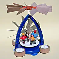 restaurierte Weihnachtspyramide restaurierte Weihnachtspyramide