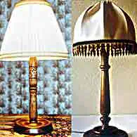 zwei Tischlampen zwei Tischlampen