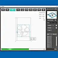 Screenshot:  mDraw-GUI Screenshot Mdraw