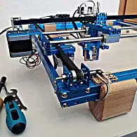 Stiftplotter Detail Stiftplotter Detail
