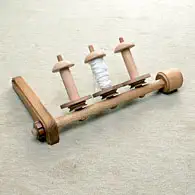 Spinnradbau: "Lazy Kate" Spinnradbau: "Lazy Kate"