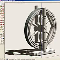 Spinnradbau: 3D-Sketch erstellen Spinnradbau: 3D-Sketch erstellen