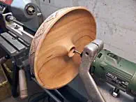 Bild 11: Die Fräsvorrichtung hat die erste Funktionsprobe bestanden. tmb thread jig 2