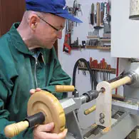 Durchbohren einer langen Säule